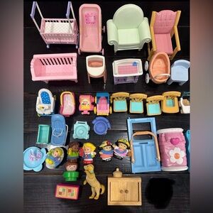 Huge Fisher Price & Little People Bundle